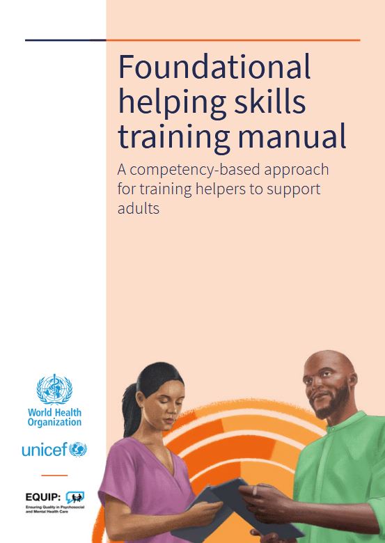 Foundational helping skills training manual